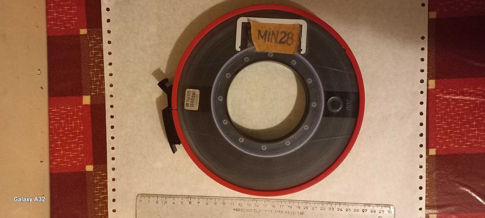 Role magnetice vintage 9-track/calculator/ backup date