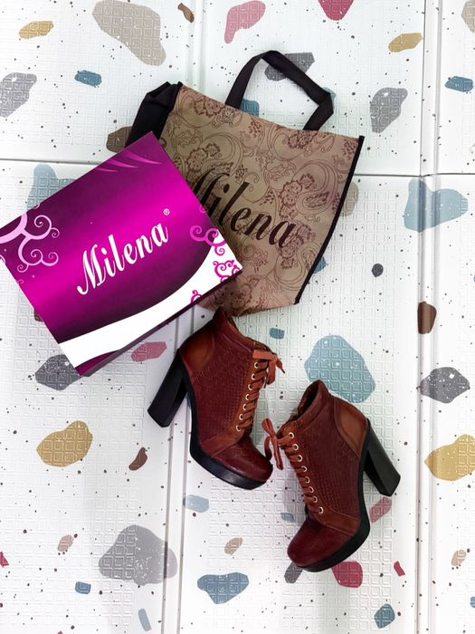 Демисезонные ботинки на каблуке