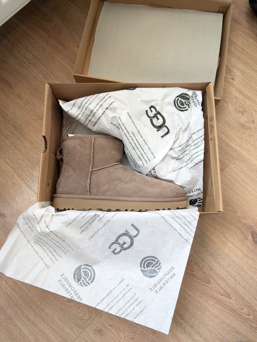 UGG Classic Mini II, Maro Taupe, Marime 38