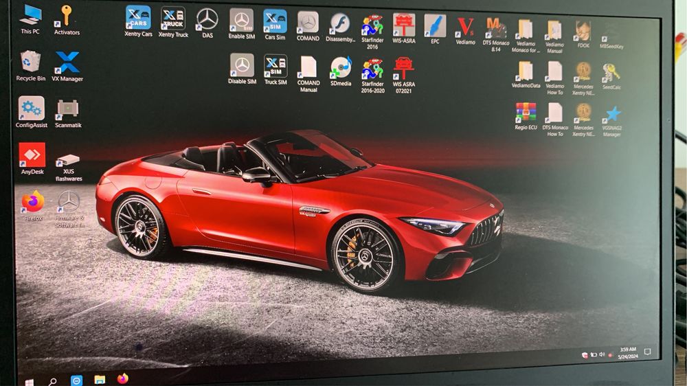 Xentry+Ista+Odis+Vida+Canclip+Mut3+Subaru+GDS+Techstream+Forscan+Lexia