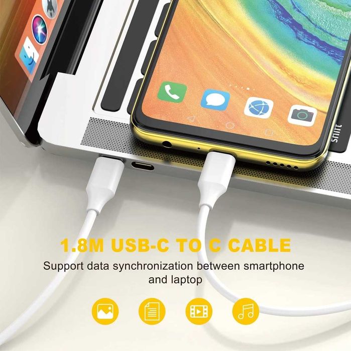 Încărcător pentru Macbook, iPad, USB C 65W