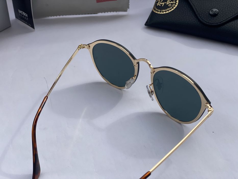 Ochelari de soare Ray Ban 3574N Blaze Round Noi