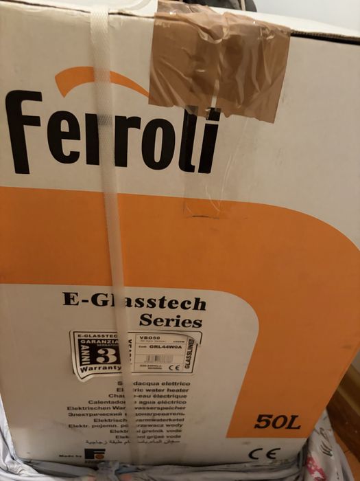 Boiler electric Ferroli E Glasstech VBO 50