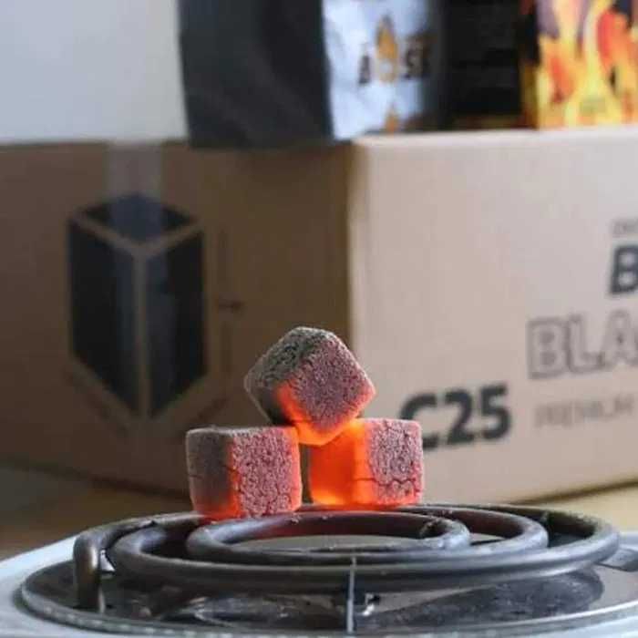 Carbuni Narghilea/Gratar din Cocos Natural, toate dimensiunile