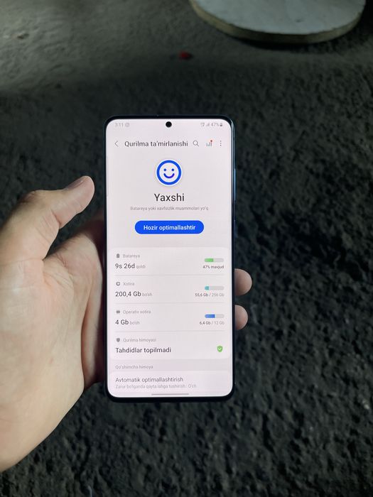 Samsung S20 + 5G ideal