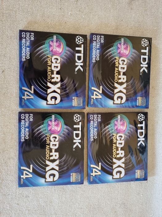 Pachet CD-R Audio TDK sigilate.