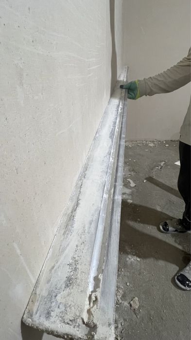 Родбанд сувок,под маяк,90⁰,Геометрия,Сан узеллар цемент сувок