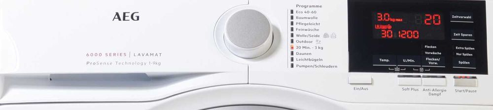 Пералня AEG L6FB49VFL 9кг.