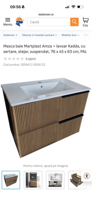 Mască baie + lavoar
