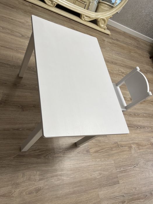 Детский стол со стулом IKEA ИКЕА