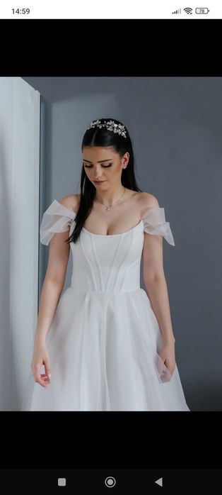 Булчинска рокля класическа