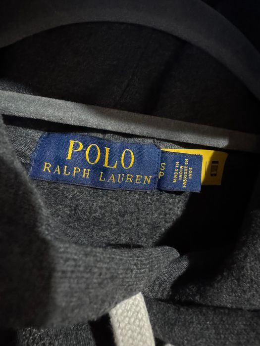 POLO RALPH LAUREN RL Fleece Hoodie Andover Heather.