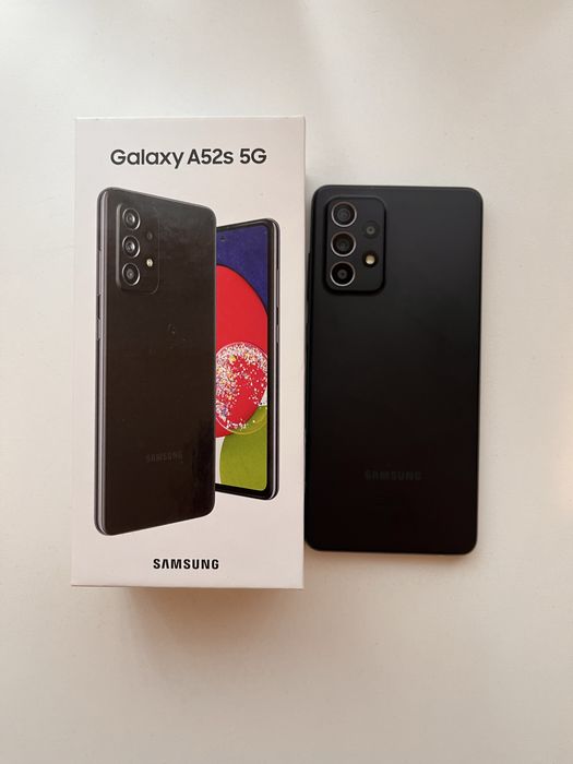 Samsung A52s, dual sim, negru, 128 GB