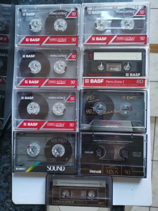 1 lot 9 casete audio