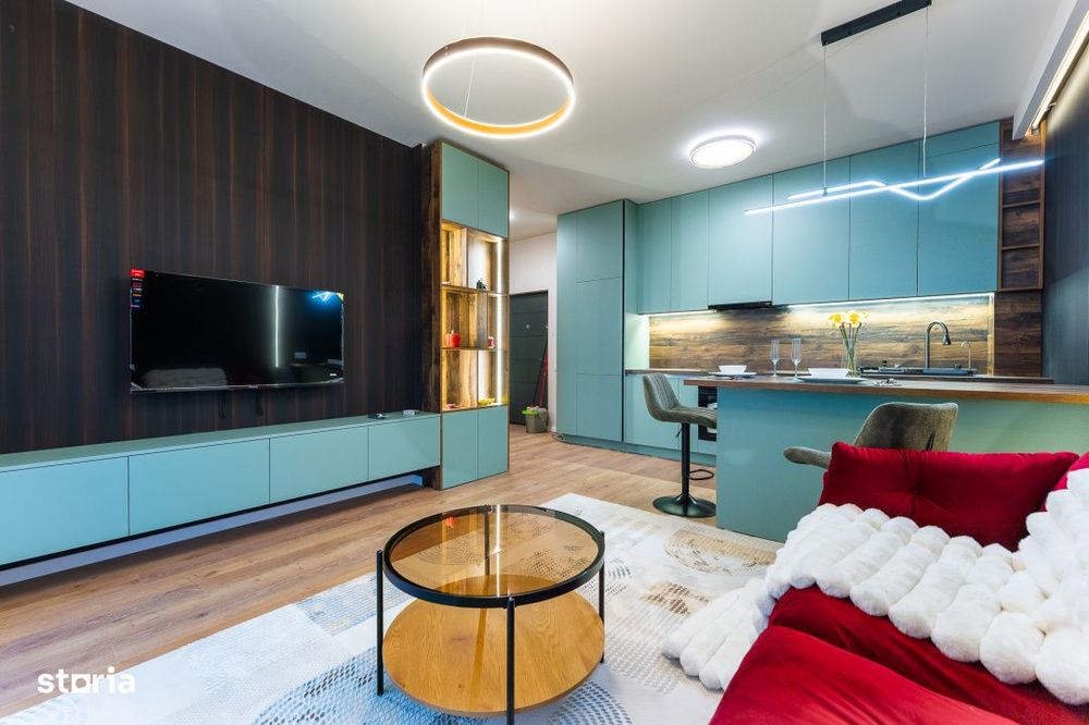 Apartament 2 camere, utilat si mobilat modern, Eroilor Floresti