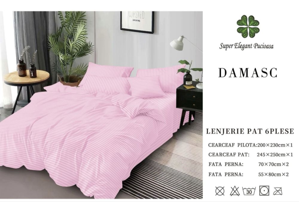 Lenjerie Damasc Pucioasa