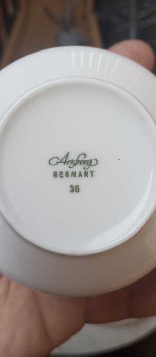 Set mic dejun porțelan foarte fin Bavaria