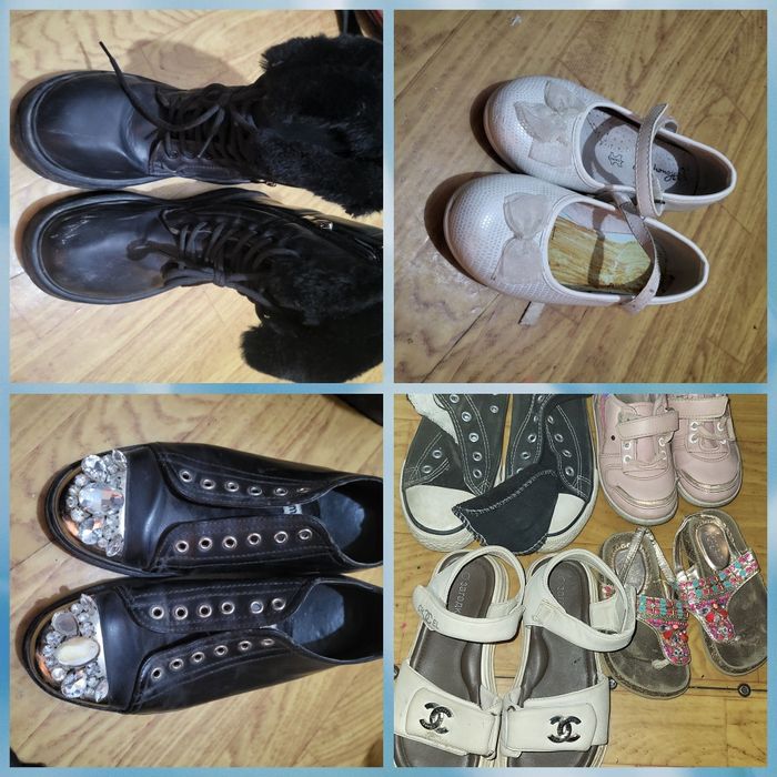 Обувь  б/у разных размеров