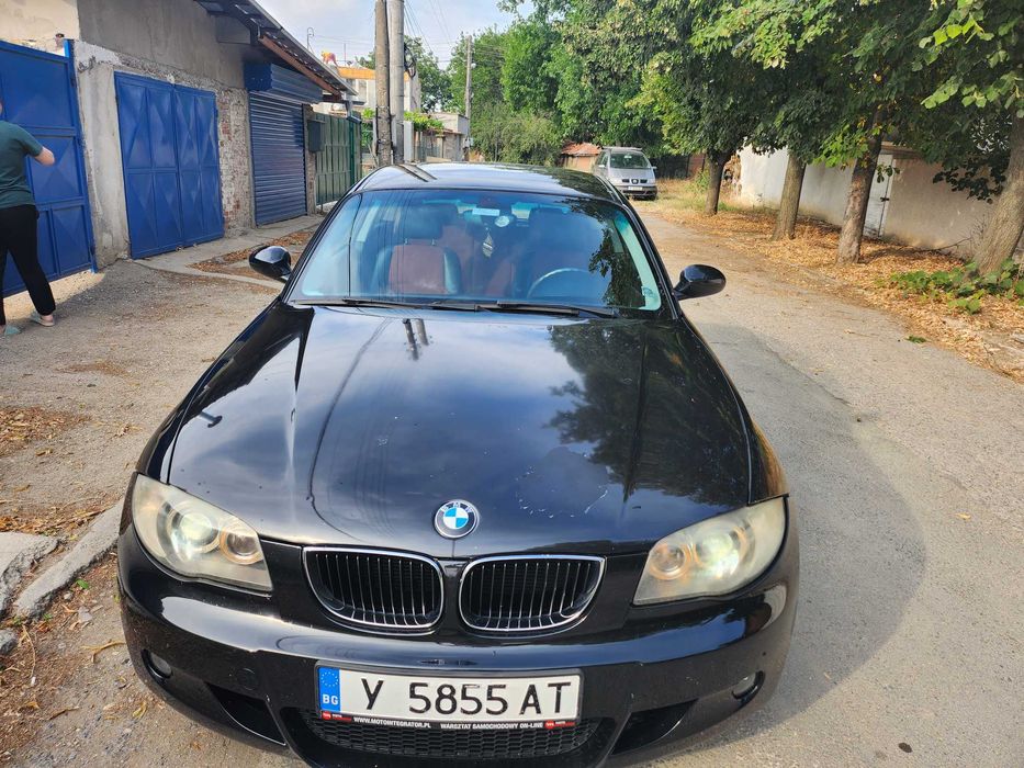 Bmw 118d 2008г черен цвят