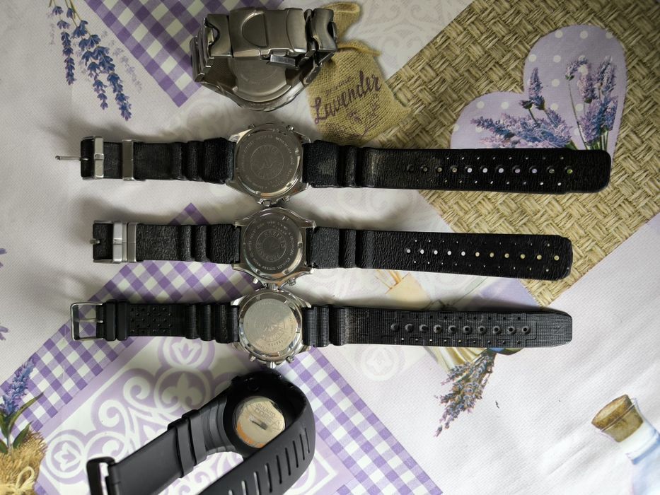 Citizen Promaster vintage,Casio , Suunto