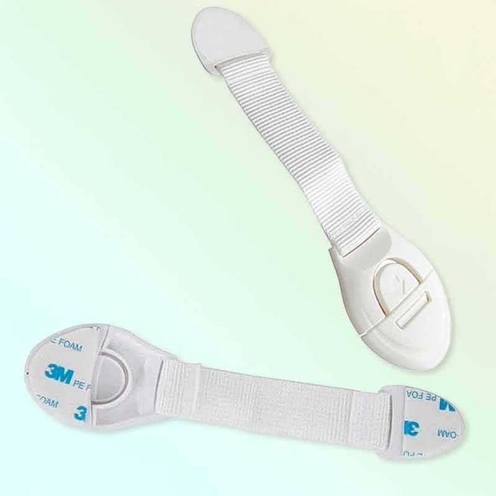 Комплект от 2 броя детски ключалки за шкафове и чекмеджета, 20 см