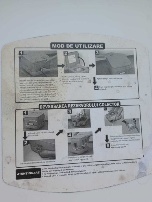 Toaleta portabila