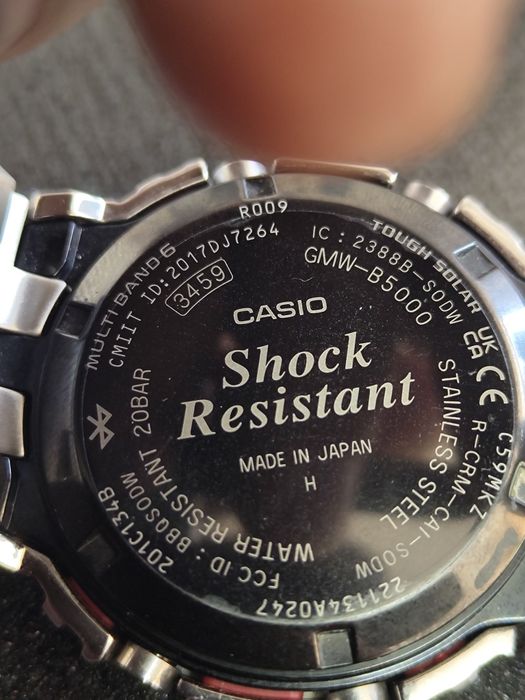 Casio G-shock GMW B5000 1er