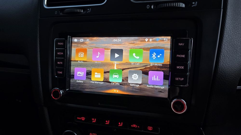 Navigatie adroid - VW Golf 5, 6, Passat B6 B7 CC, Tiguan, Touran Skoda