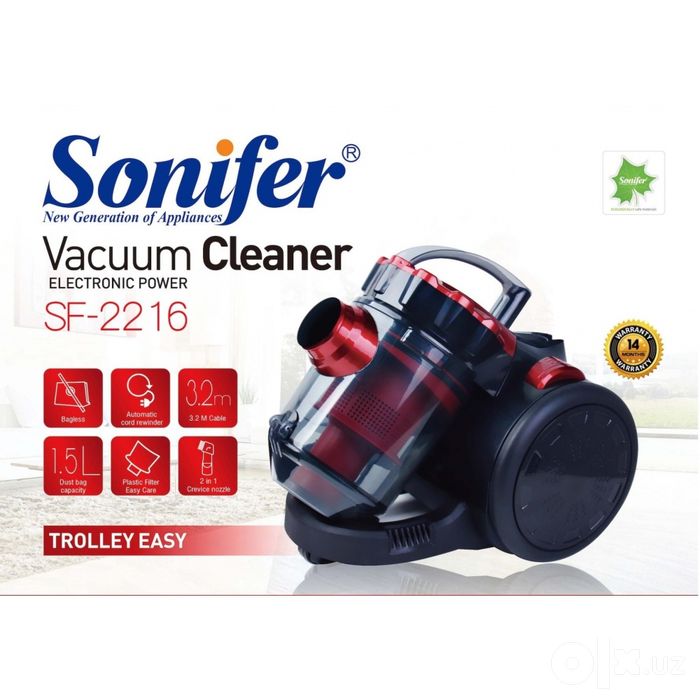 Пылесос Sonifer 1000 Вт SF-2216