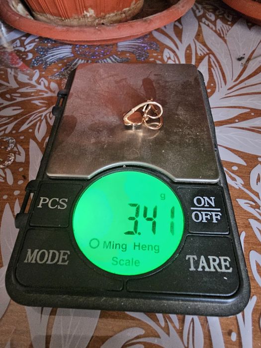 Серьги советские 583СССР