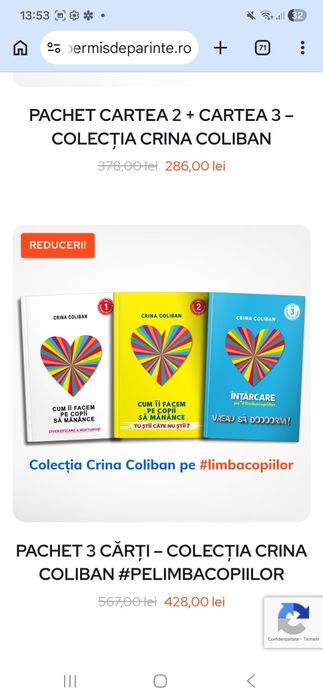 Carti Crina Coliban noi nerasfoite
