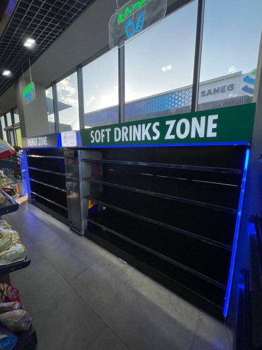 Stelaj Стелаж kassa stoll polka xzmatlari