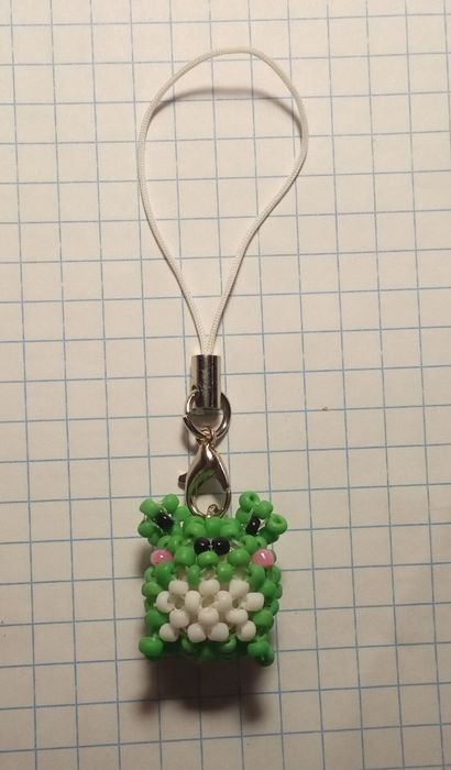 Кругляши (амигруми)из бисера