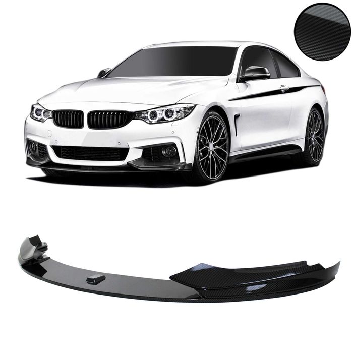 Prelungire bara fata bmw Seria 4 F32/ F33/ F36, 2013-2021 Carbon Look