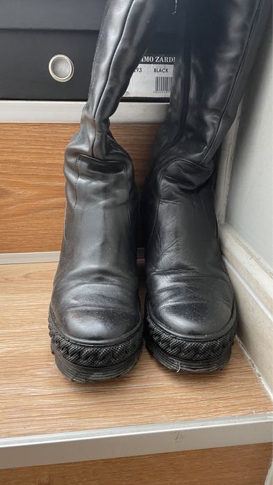 Дамски зимни ботуши (скрита платформа) - 37 р-р