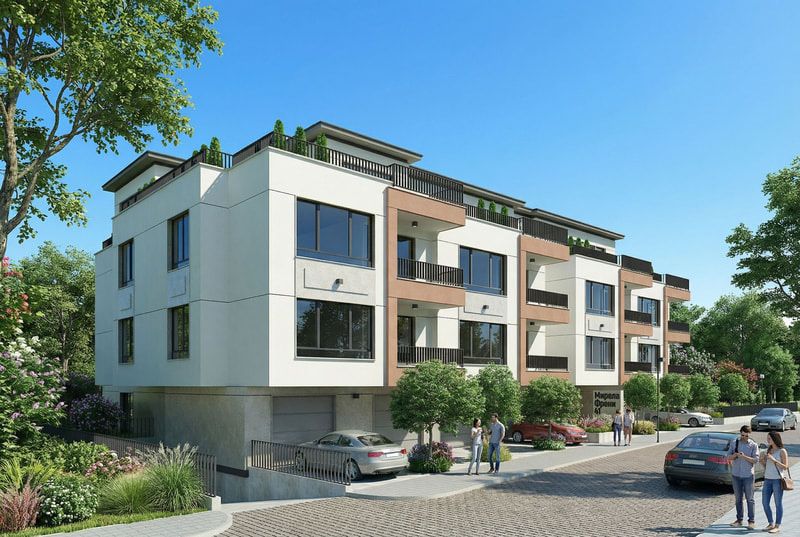 3-стайни и двустайни апартаменти и гаражи