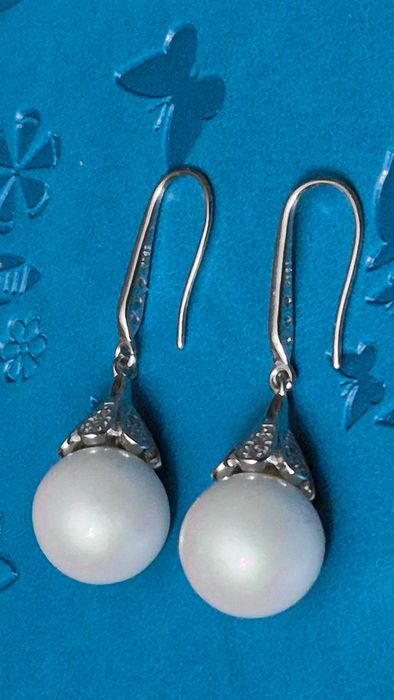 Новые серебряные-серёжки-сeрьги-925.