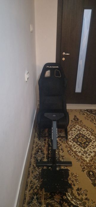 Scaun gaming - Cockpit Playseat Evolution ActiFit, Textil, Negru