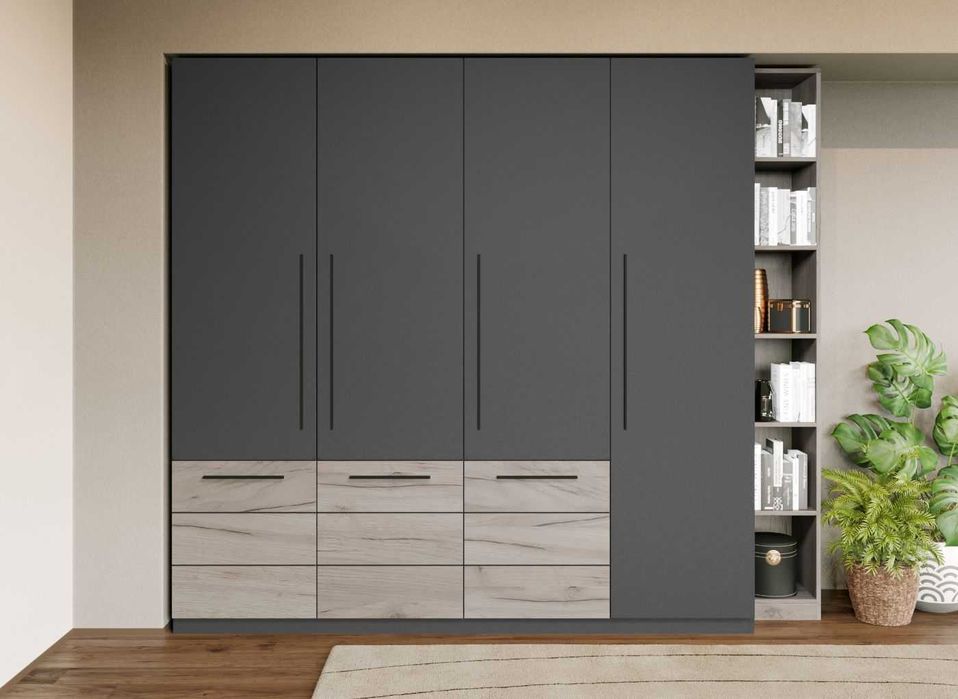 Set Dormitor Gri Noce C6 - Transport Gratuit in 4-10 zile