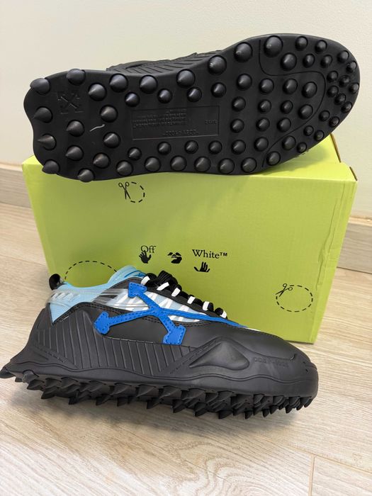 Adidasi Off-White Odsy-1000 Blue Produs Nou-Full Box