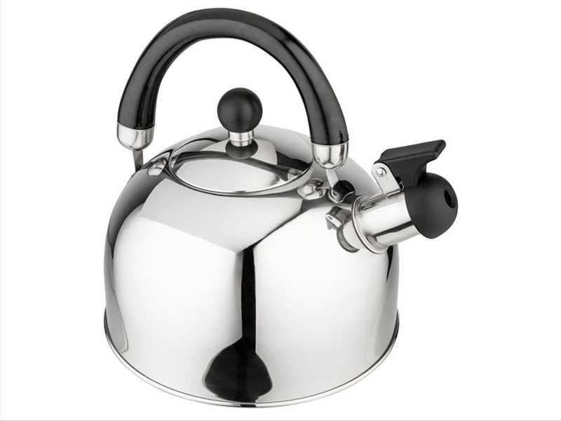 НОВИ! Чайник свирещ 2л индукция/газ/керамични/електр. котлони инокс