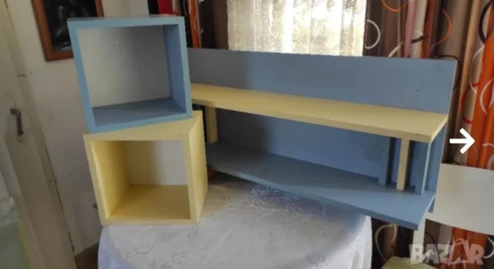 Етажерка от 3 части за детска стая