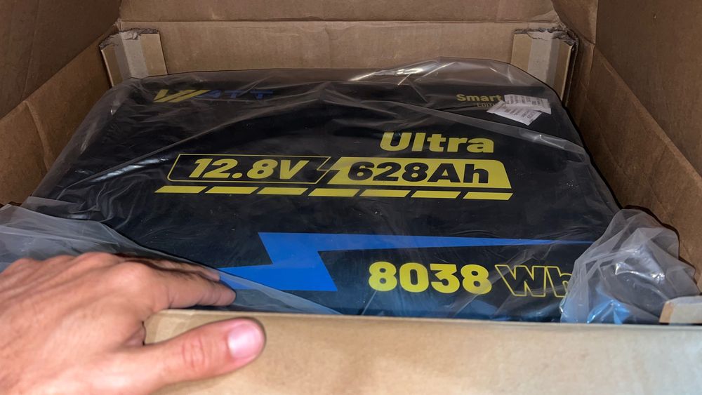 LifePo4 12v 628ah батерия за кемпер/каравана