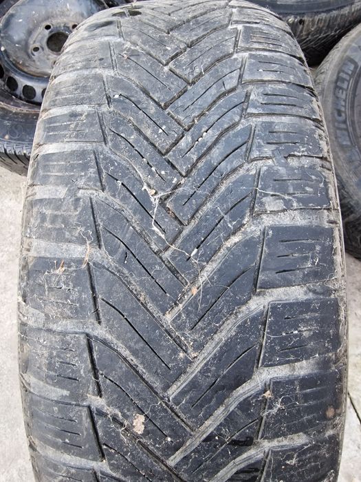 Jante tabla 5x112 195/65 R15 plus cauciucuri iarna