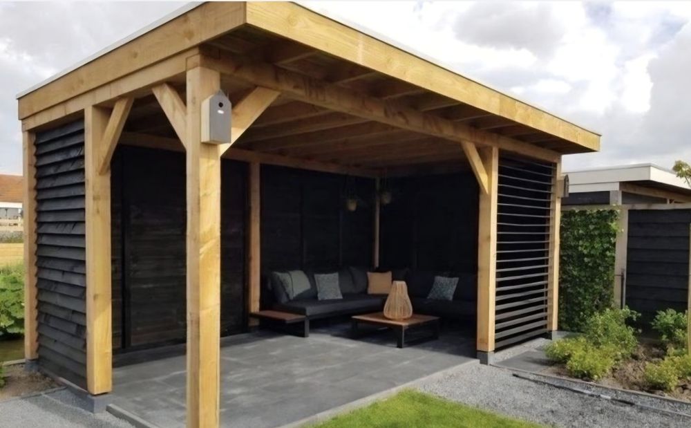 Vând și facem foișoare terase și magazie de depozitare și alte modele