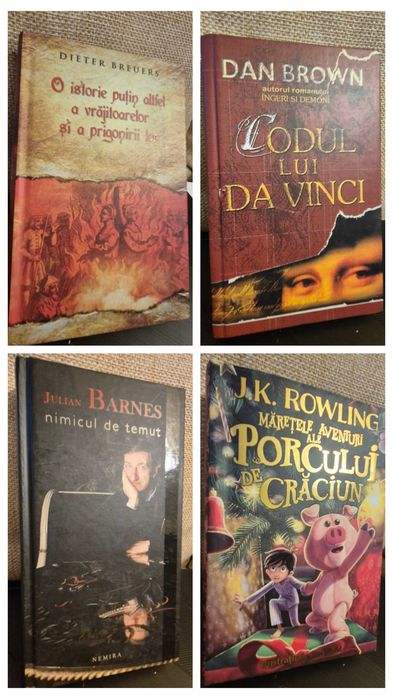 Lot 20 de romane( Pullman,Nesbo, Haig,Defoe,  Rowlling si altii)