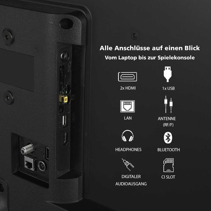 Toshiba 32LV3E63DAZ FHD HDR - Smart TV