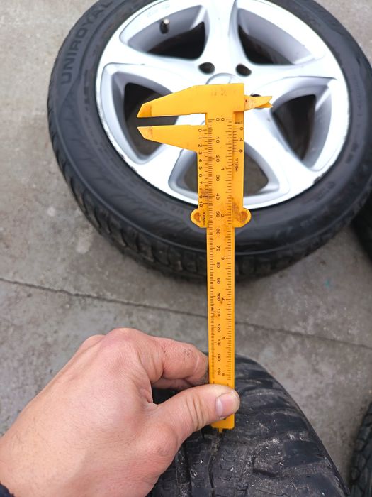 16ки джанти 5x112 Mercedes със зимни гуми