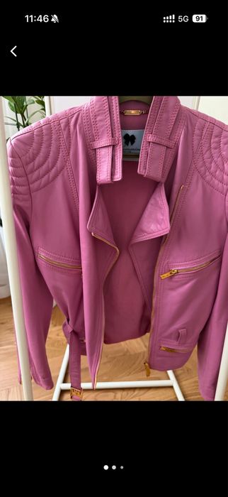 Кожанная куртка Blumarine