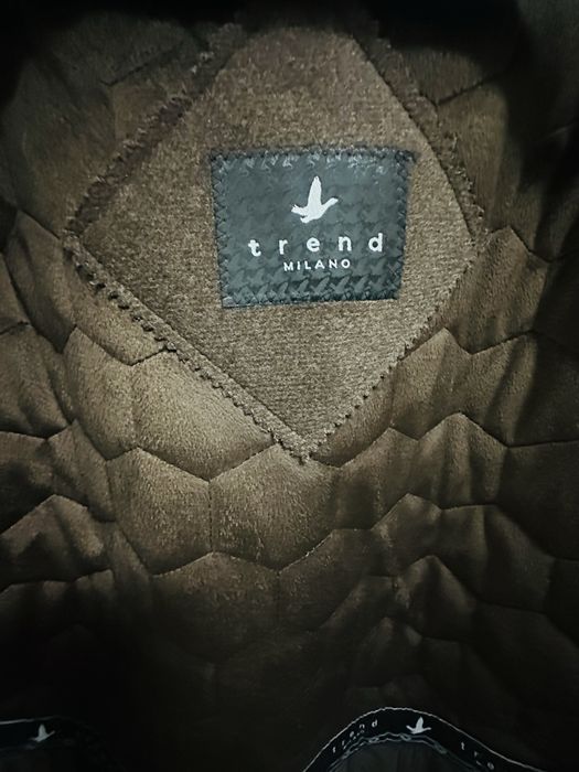 Пальто Тренд темно коричневый